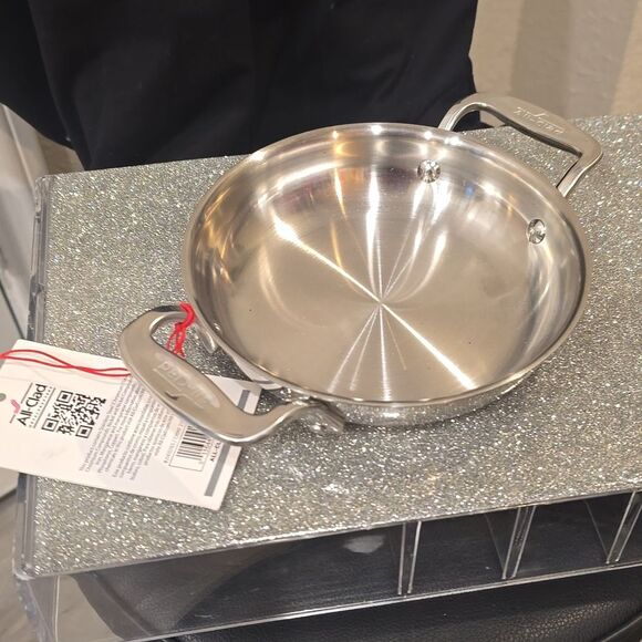 All- Clad 6" Tri-Ply Stainless Steel Pan - Picture 6 of 7